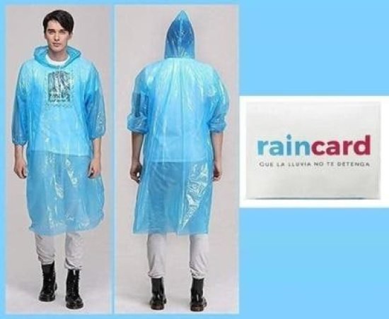 Pocket Size Waterproof Rain Card Garden and Outdoor