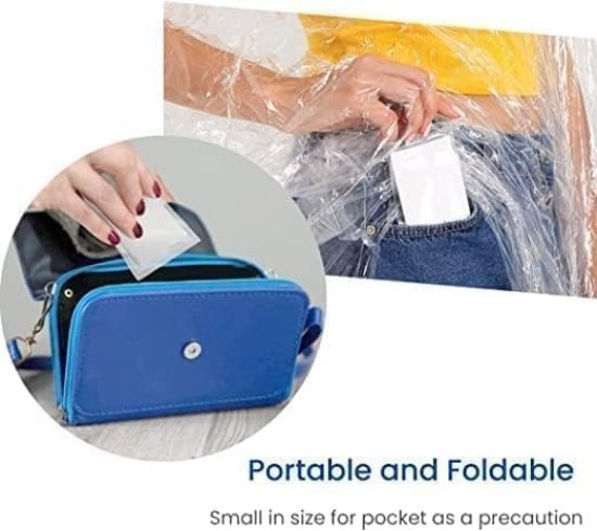 Pocket Size Waterproof Rain Card Outdoor