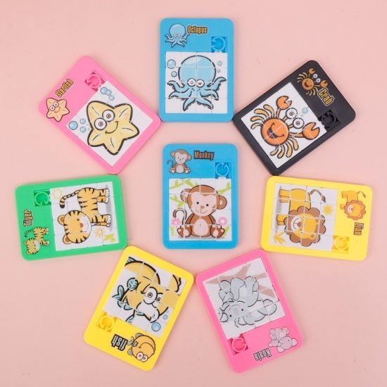 Portable 3D Slide Puzzle Game  Toys