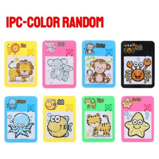 Portable 3D Slide Puzzle Game  Toys