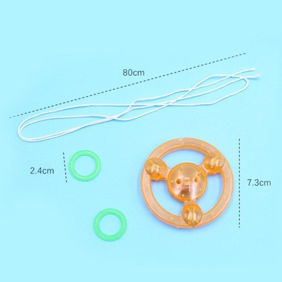 Pull Stirring Lighting Wheel Toy Toys