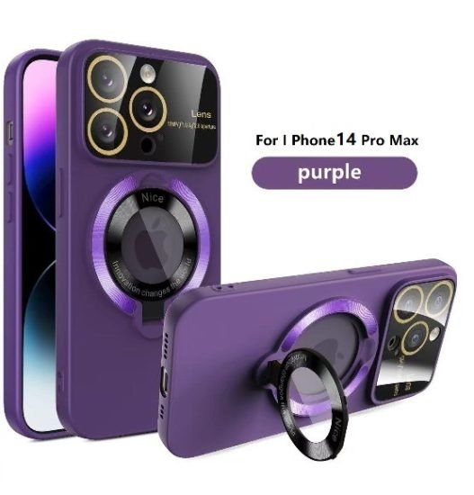 Purple iPhone 14 Pro Max Mobile Cover 