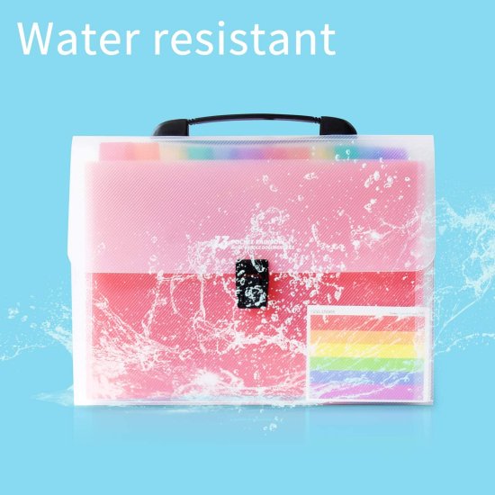 Rainbow File Folder 13 Pocket Office & Stationery