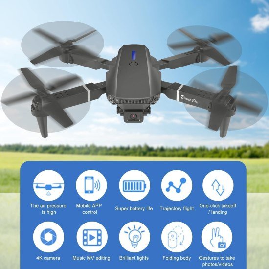 Remote Control Drone with Camera Toys