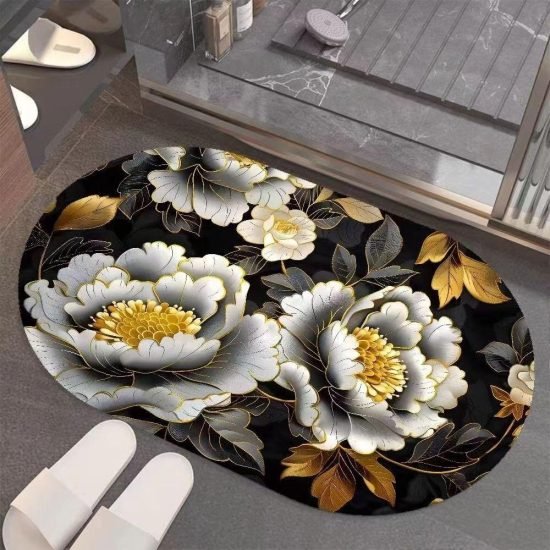 Round 5D Bathroom Mat mix Bathroom Accessories