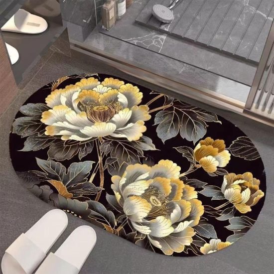 Round 5D Bathroom Mat mix Bathroom Accessories