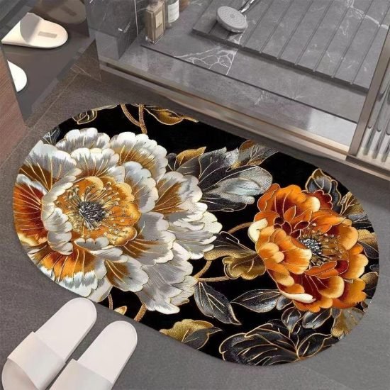 Round 5D Bathroom Mat mix Bathroom Accessories