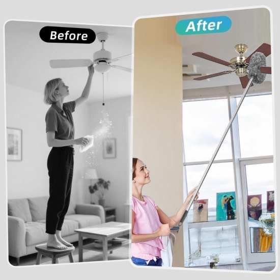 Round Fan Cleaner Brush Cleaning Accessories