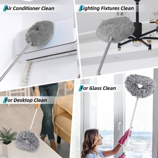 Round Fan Cleaner Brush Cleaning Accessories
