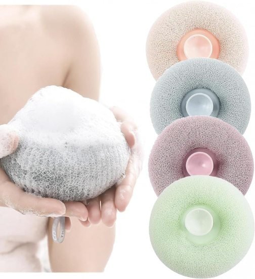 Round loofah scrubbing brush Personal Care