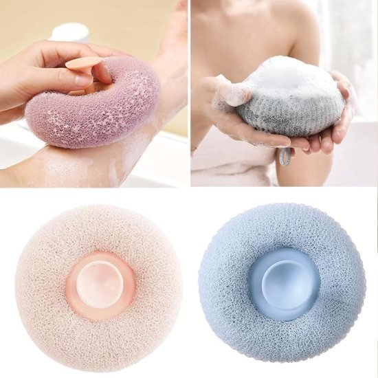 Round loofah scrubbing brush Personal Care