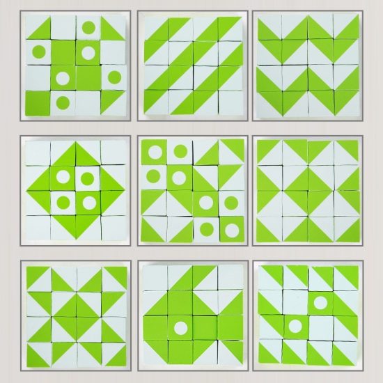 Rubiks Cube Building Blocks Toys
