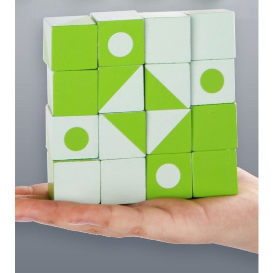 Rubiks Cube Building Blocks Toys