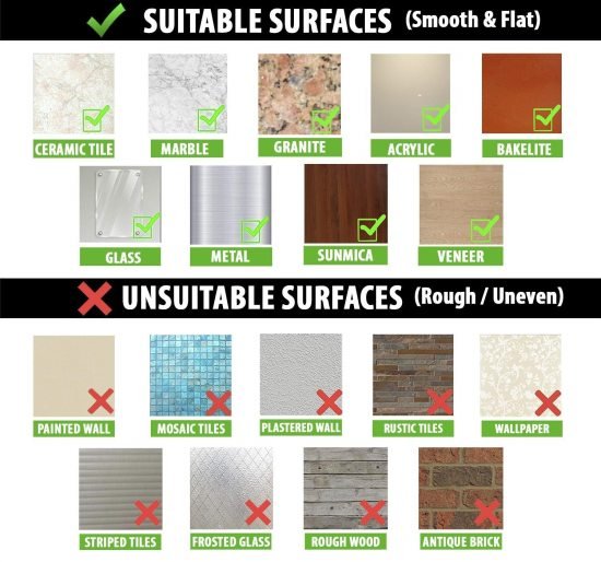 SS2 Bathroom Storage Organizer Shelf Magic Sticker Series Bathroom Accessories