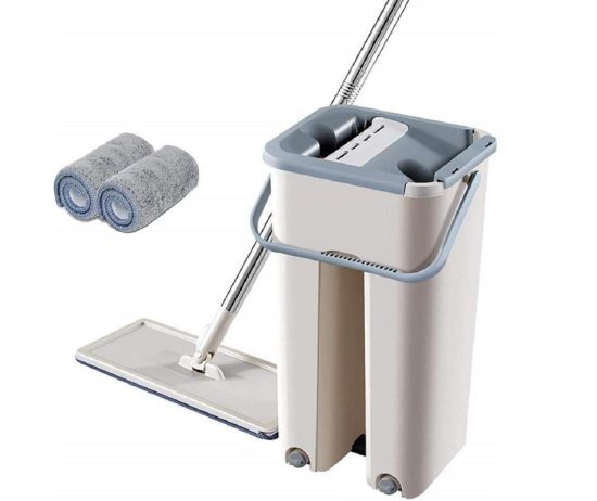 Scratch Microfiber Flat Mop 2 pad Cleaning Accessories