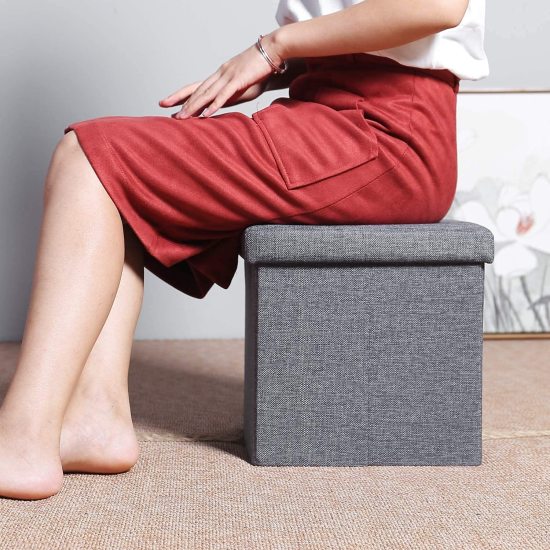 Cube Stool  Seating Stool Sitting Storage Stool Home Improvement