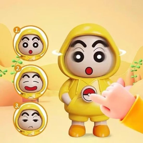 Shinchan Face Changing Keychain Toys