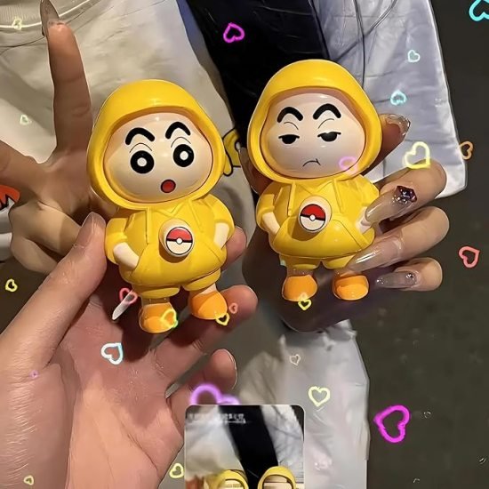 Shinchan Face Changing Keychain Toys