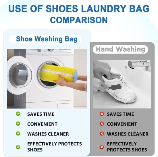 Shoes Washing Bag Cleaning Accessories