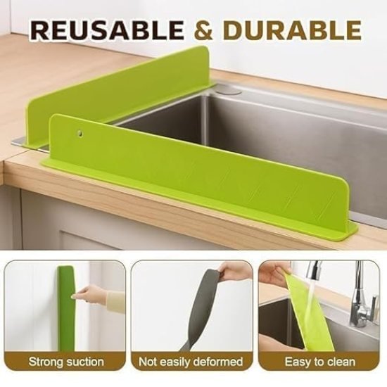 Silicone Sink Splash Guard 48 CM Kitchenware