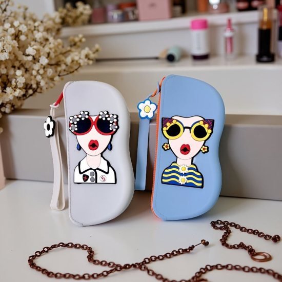 Silicone Sunglasses Storage Pouch Office & Stationery