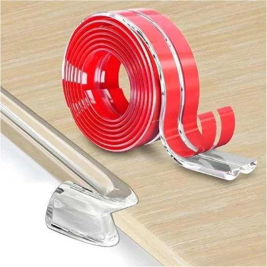 Silicone Transparent Edge Corner Protector tape 10 mtr Health and Personal Care
