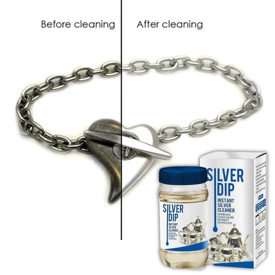 Silver Dip Cleaner Liquid Cleaning Accessories