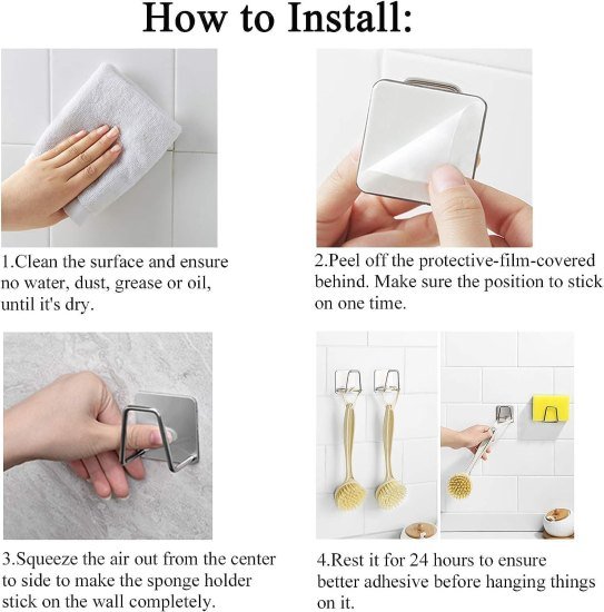 Sink Sponge Holder Bathroom Accessories