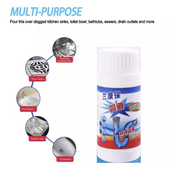 Sink and Drain Cleaner Powder   Cleaning Accessories