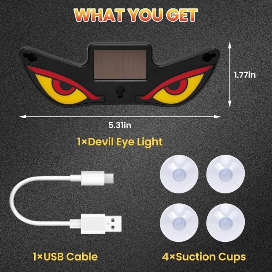 Solar Evil Eye Outdoor