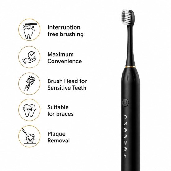 Sonic Electric Toothbrush Personal Care