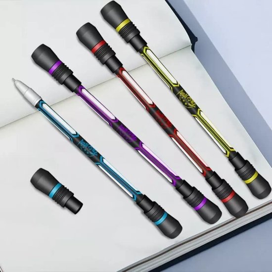 Spinning Pen  4 Pcs  Office & Stationery