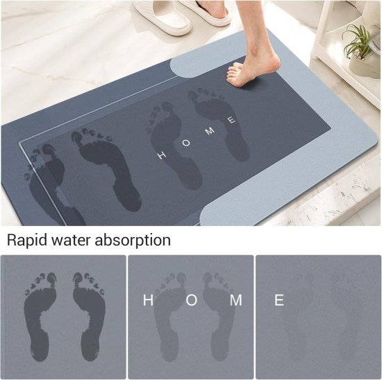 Square Bathroom Mat Bath Shower Room Bathroom Accessories