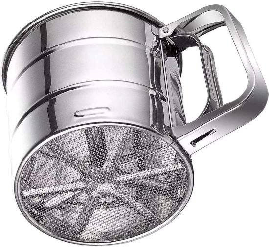 Stainless Steel Baking Flour Sifter Home and Kitchen