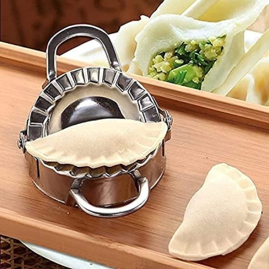 Steel Momos Maker Stainless Steel Dumpling Maker Kitchenware