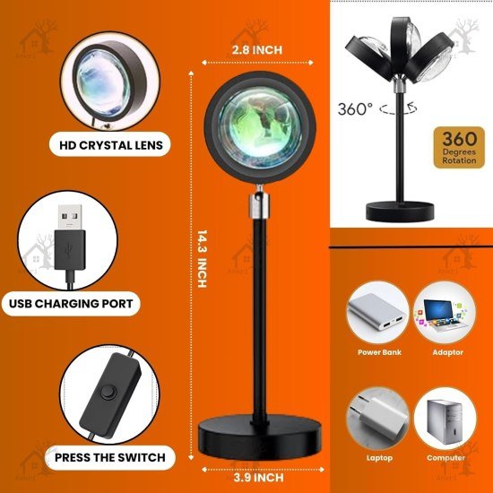 Sunset Lamp Projector Outdoor
