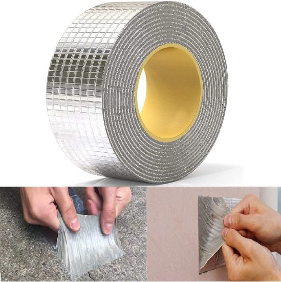Waterproof Aluminum Butyl Tape 2inch 5mt 