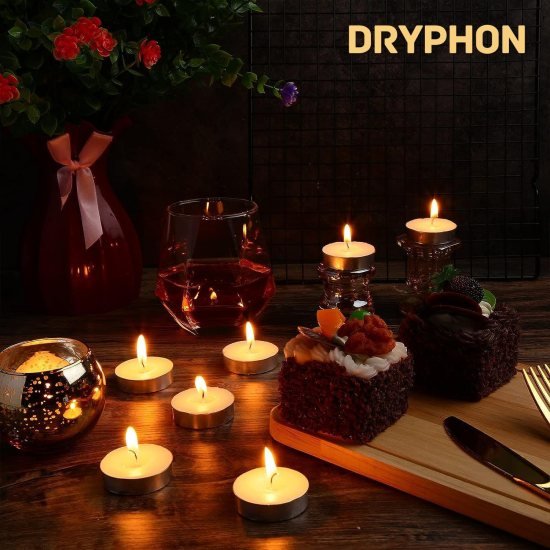 50 pcs Tea Light Candle  Home Improvement