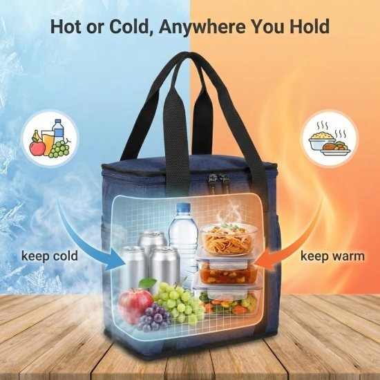 Thermal Insulated Lunch Bag Travelling Bags