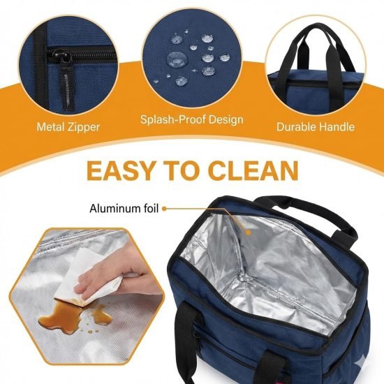 Thermal Insulated Lunch Bag Travelling Bags