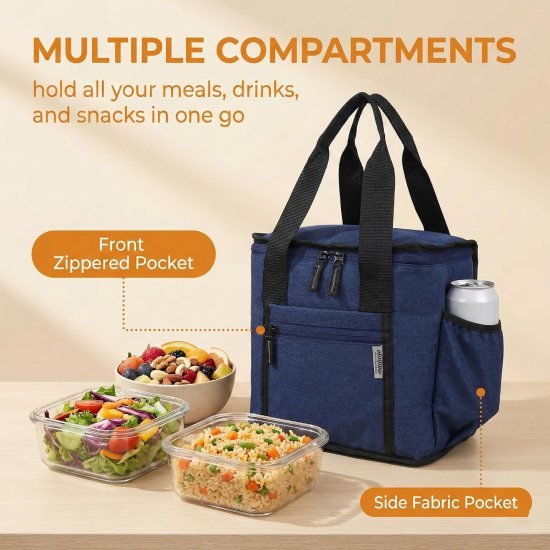 Thermal Insulated Lunch Bag Travelling Bags