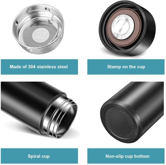 Thermos Life Bottle Stainless Steel Home & Kitchen