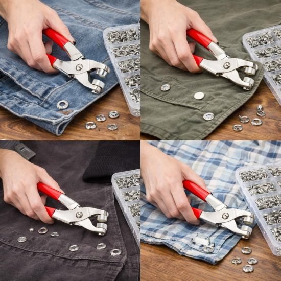 Thickened Snap Buttons Kit Color Home & Kitchen