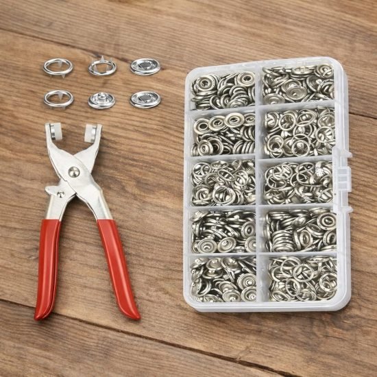 Thickened Snap Buttons Kit Home & Kitchen