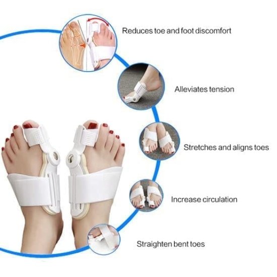 Toe Straightener Bunion Splint Corrector Pad Personal Care