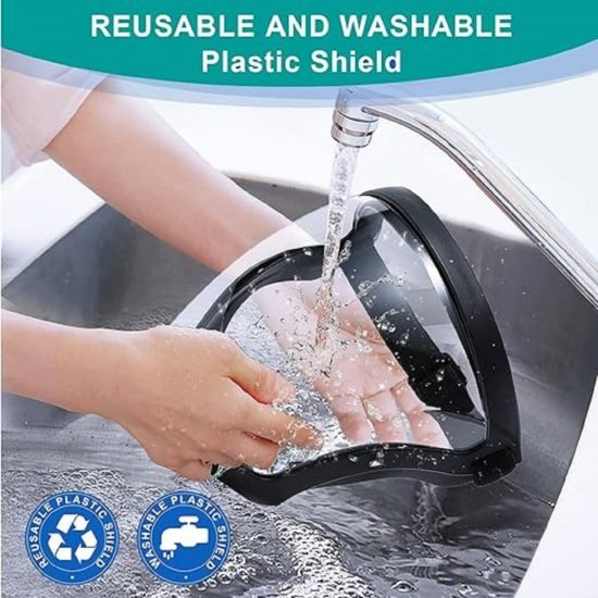 Transparent Face shield Mask Personal Care