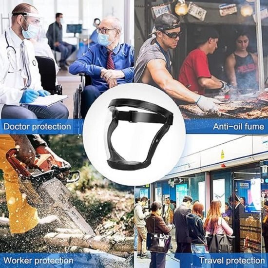 Transparent Face shield Mask Personal Care