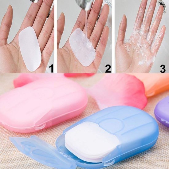 Travel Soap Paper Sheet Outdoor