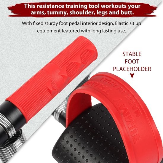Tummy trimmer Double Spring Waist Abs Exercise Pull Reducer Gym accessories