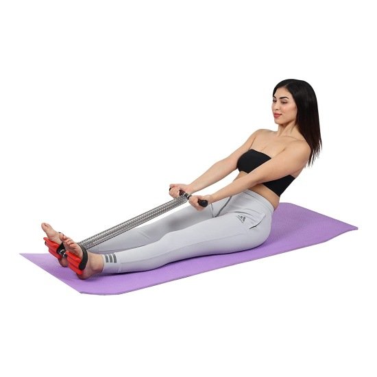 Tummy trimmer Double Spring Waist Abs Exercise Pull Reducer Gym accessories